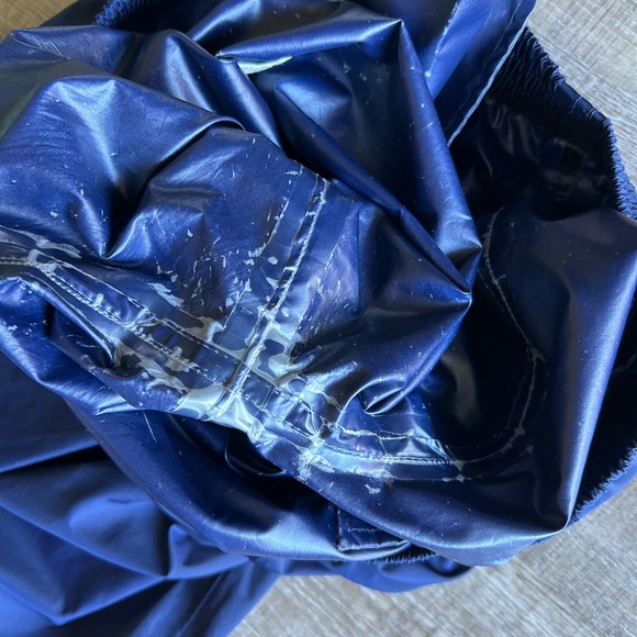 ▶️ HELLY HANSEN HH Waterproof pPants Blue nylon sz M adult Packable Outdoor - Picture 6 of 14